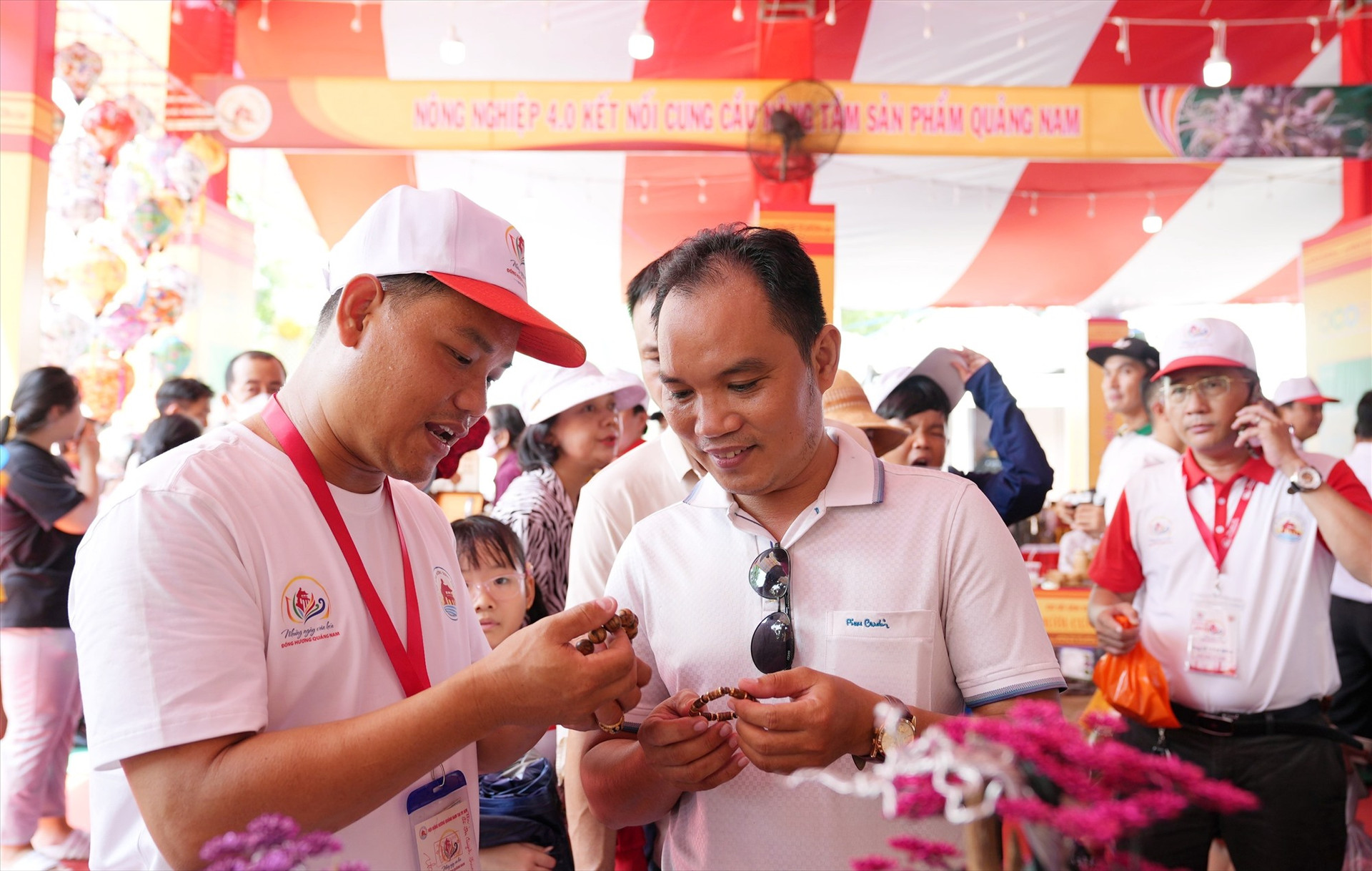 Ngày hội sản phẩm Quảng Nam tại TP.Hồ Chí Minh diễn ra hồi đầu tháng 6 thu hút khá đông người tiêu dùng đến tham quan và mua sắm. Ảnh: P.V
