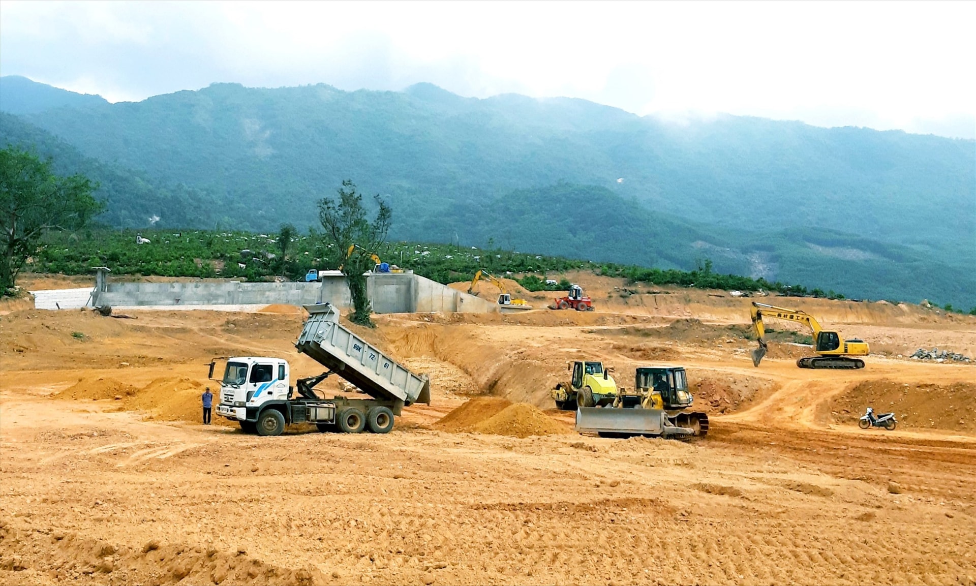 Kế hoạch sử dụng đất hằng năm được phê duyệt trễ khiến cho thu hồi đất gặp nhiều khó khăn. Ảnh: P.V