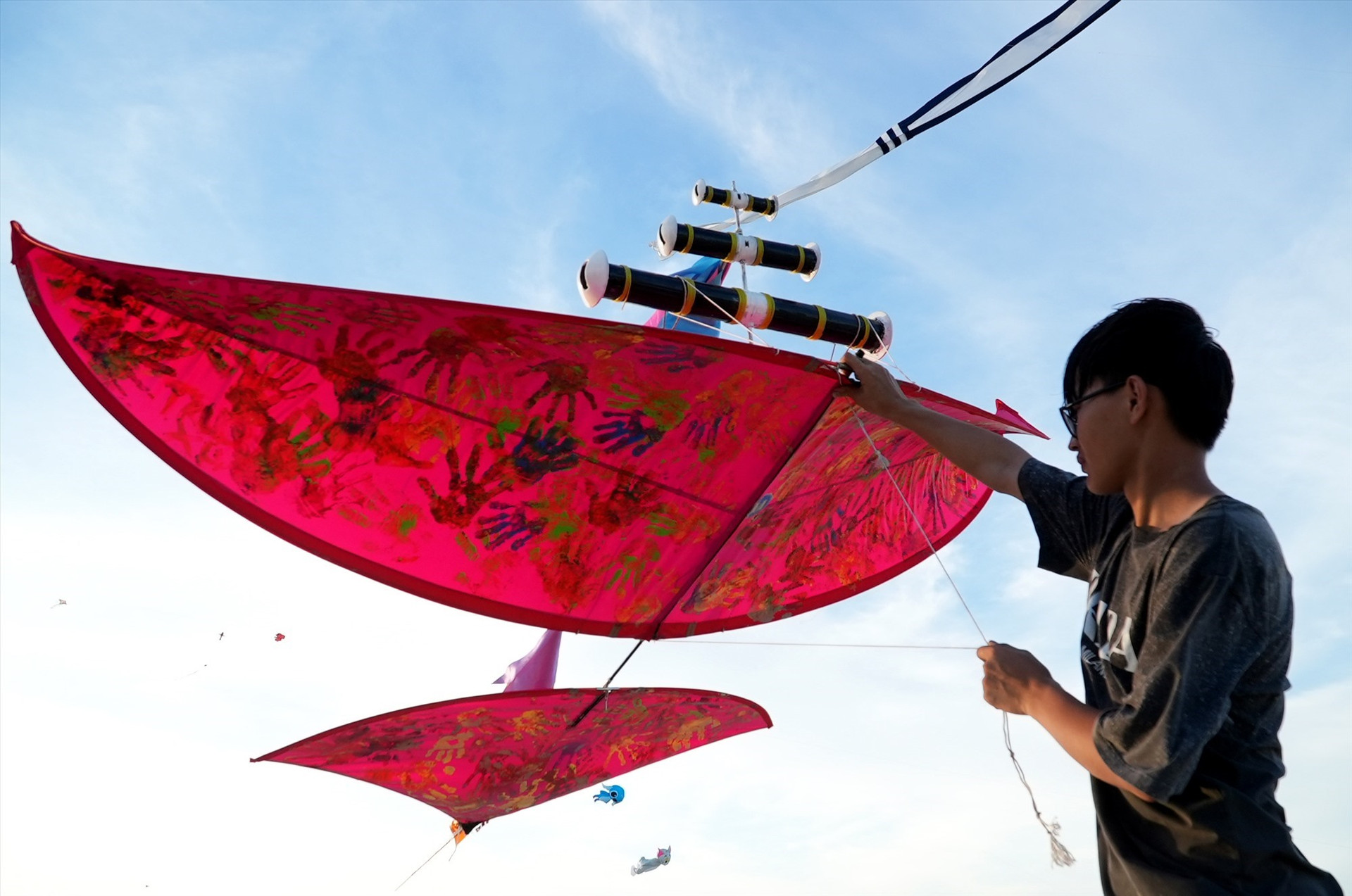 A kite at the festival