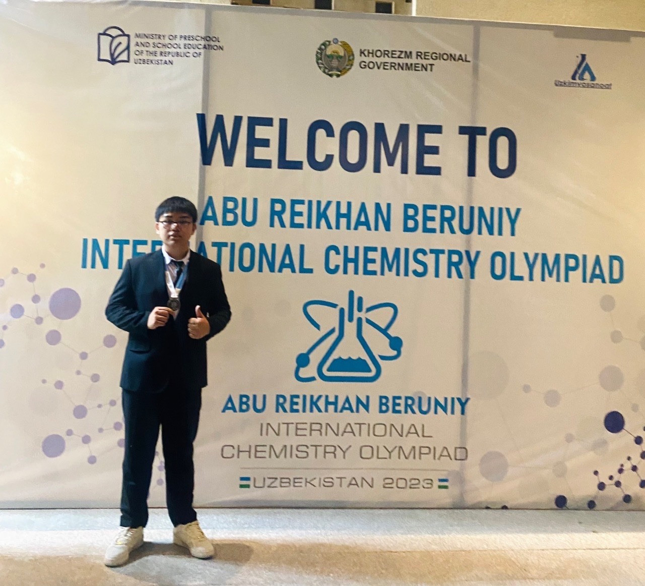 Đỗ Phú Quốc tại Kỳ thi Olympic Hóa học quốc tế Abu Reikhan Beruniy