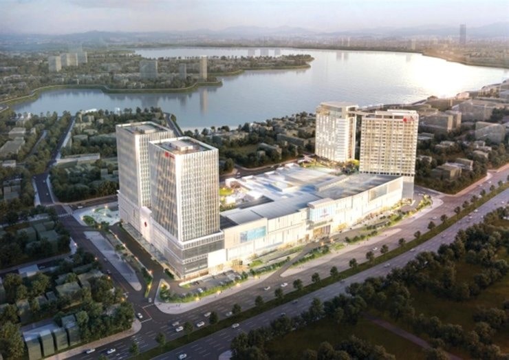 Lotte Mall West Lake Hanoi ở Hà Nội. Ảnh: Lotte Group