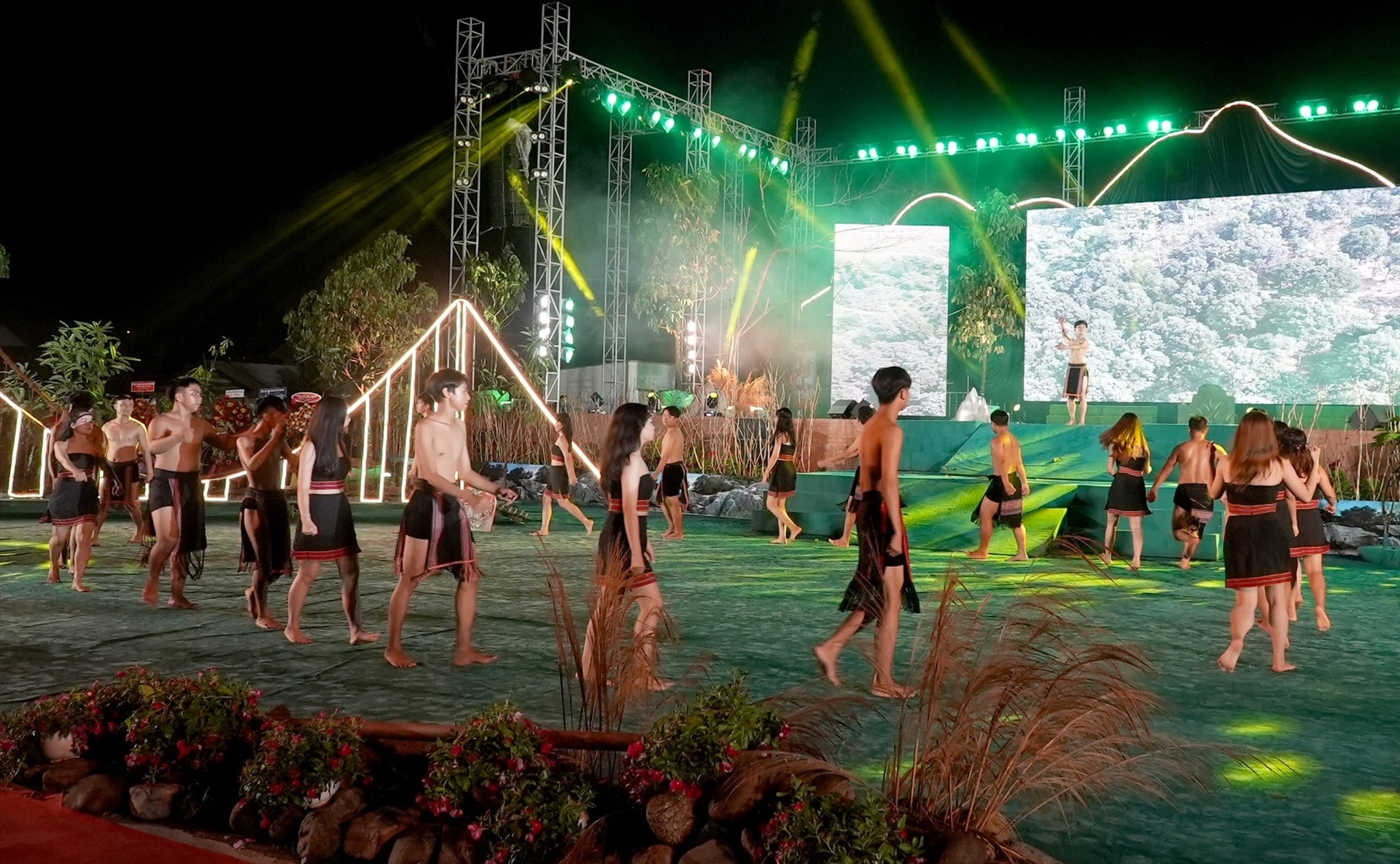 Performance art at the festival