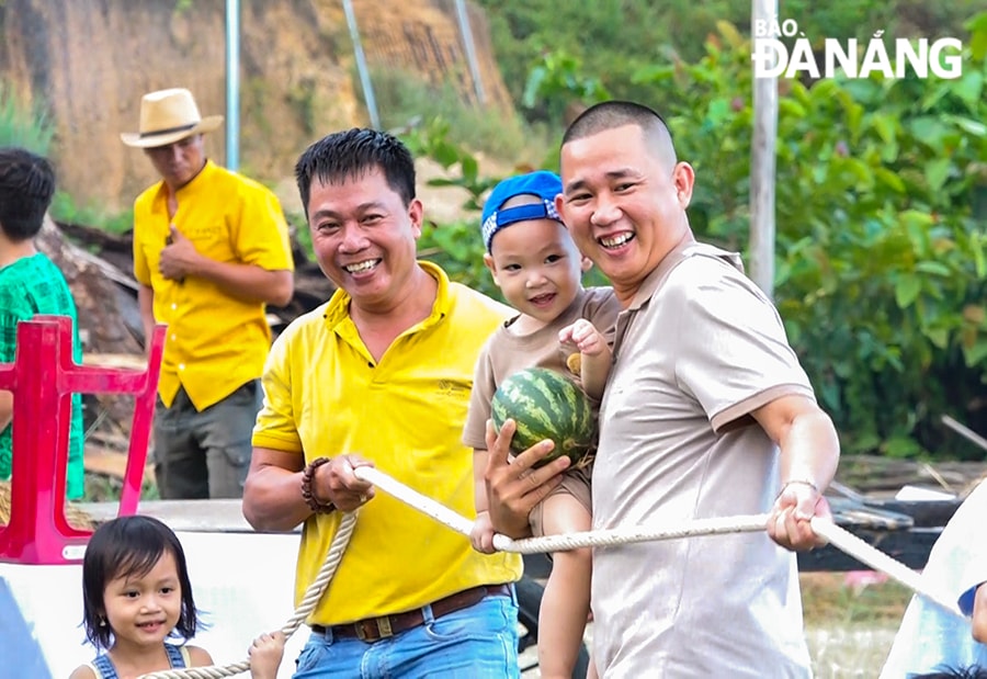 Nhiều trò chơi trong lễ hội được tổ chức tại Kokoro farm nằm trên địa bàn thôn Trường ĐỊnh, xã Hòa Liên.