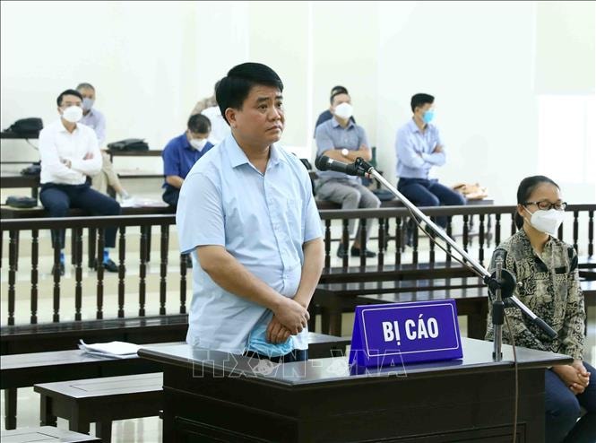 Đây là vụ án thứ tư mà cựu Chủ tịch UBND thành phố Hà Nội Nguyễn Đức Chung bị khởi tố, truy tố. Ảnh tư liệu: TTXVN