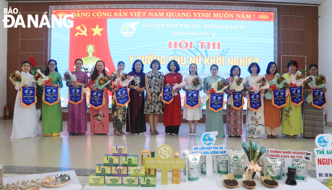 Nhiều dự án khởi nghiệp của phụ nữ quận Hải Châu được áp dụng thành công, tạo việc làm và phát triển kinh tế tại địa phương. Ảnh: PV