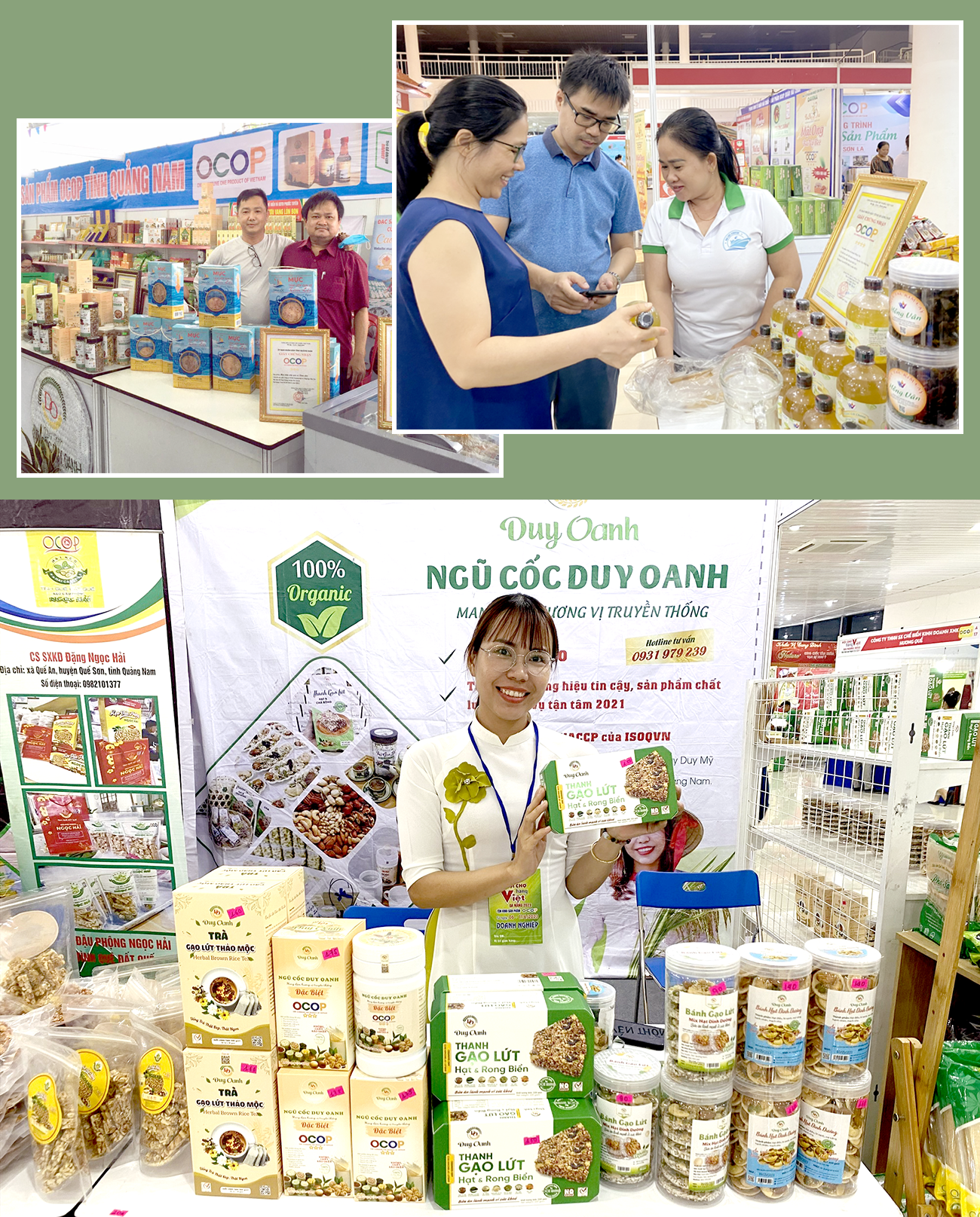 Sản phẩm đặc trưng Quảng Nam có tiềm năng tại thị trường thành phố Đà Nẵng. Ảnh: H.Đ