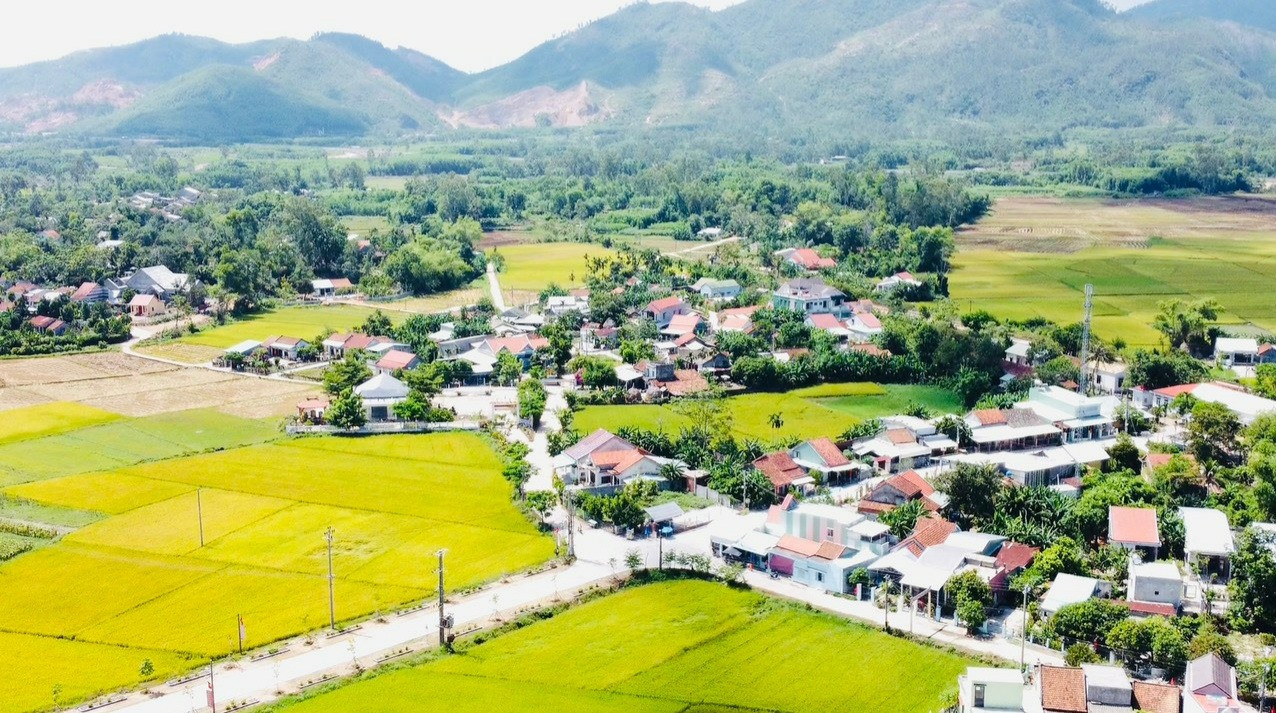 Diện mạo nông thôn Quảng Nam ngày càng khởi sắc. Ảnh: PV