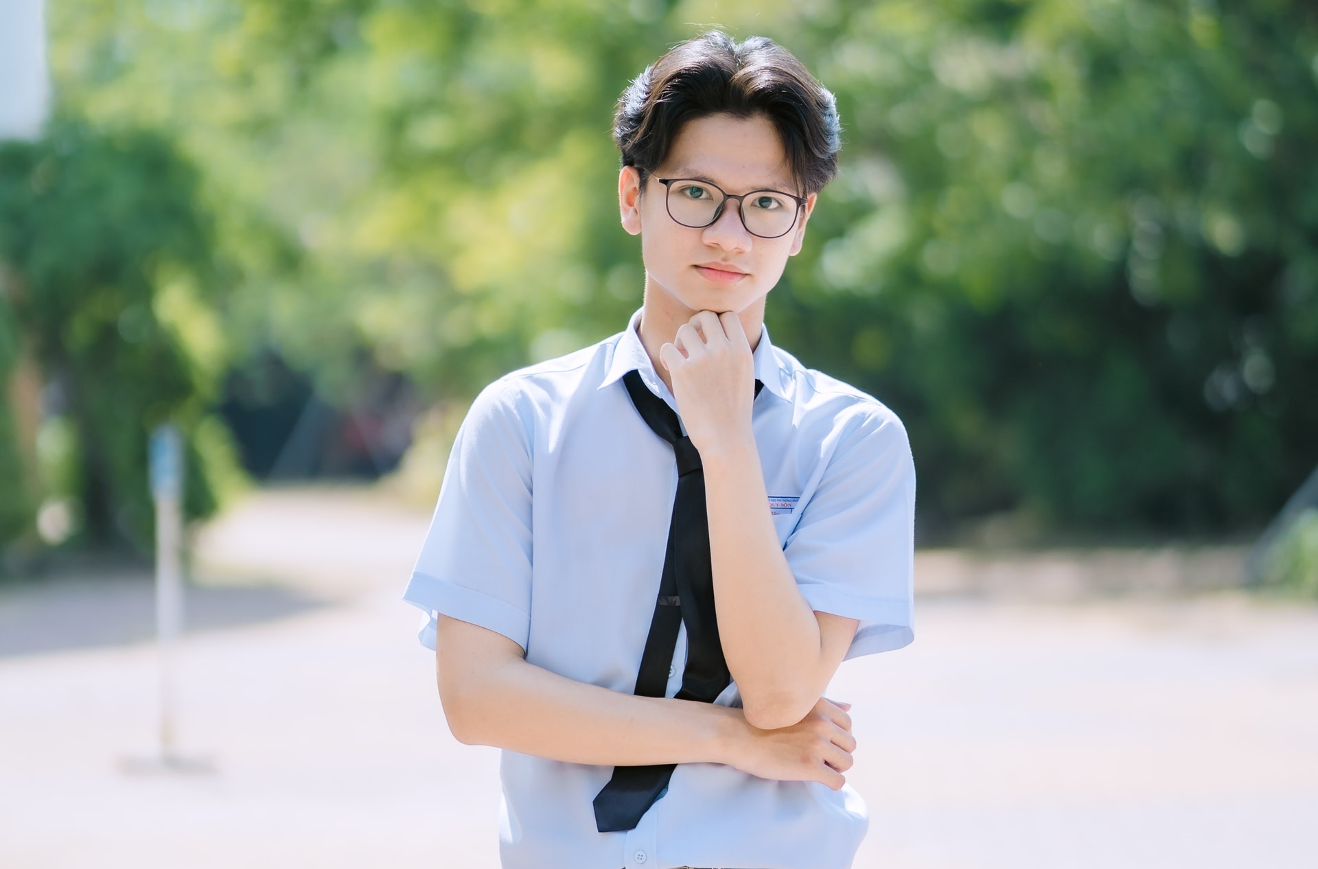 Nguyễn Duy Hậu, thủ khoa khối B tại hội đồng thi Đà Nẵng. (Ảnh do nhân vật cung cấp)