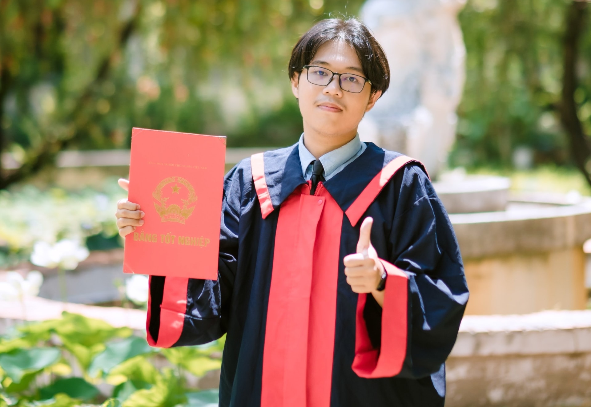 Bùi Anh Duy, thủ khoa khối A1 tại hội đồng thi Đà Nẵng. (Ảnh do nhân vật cung cấp)