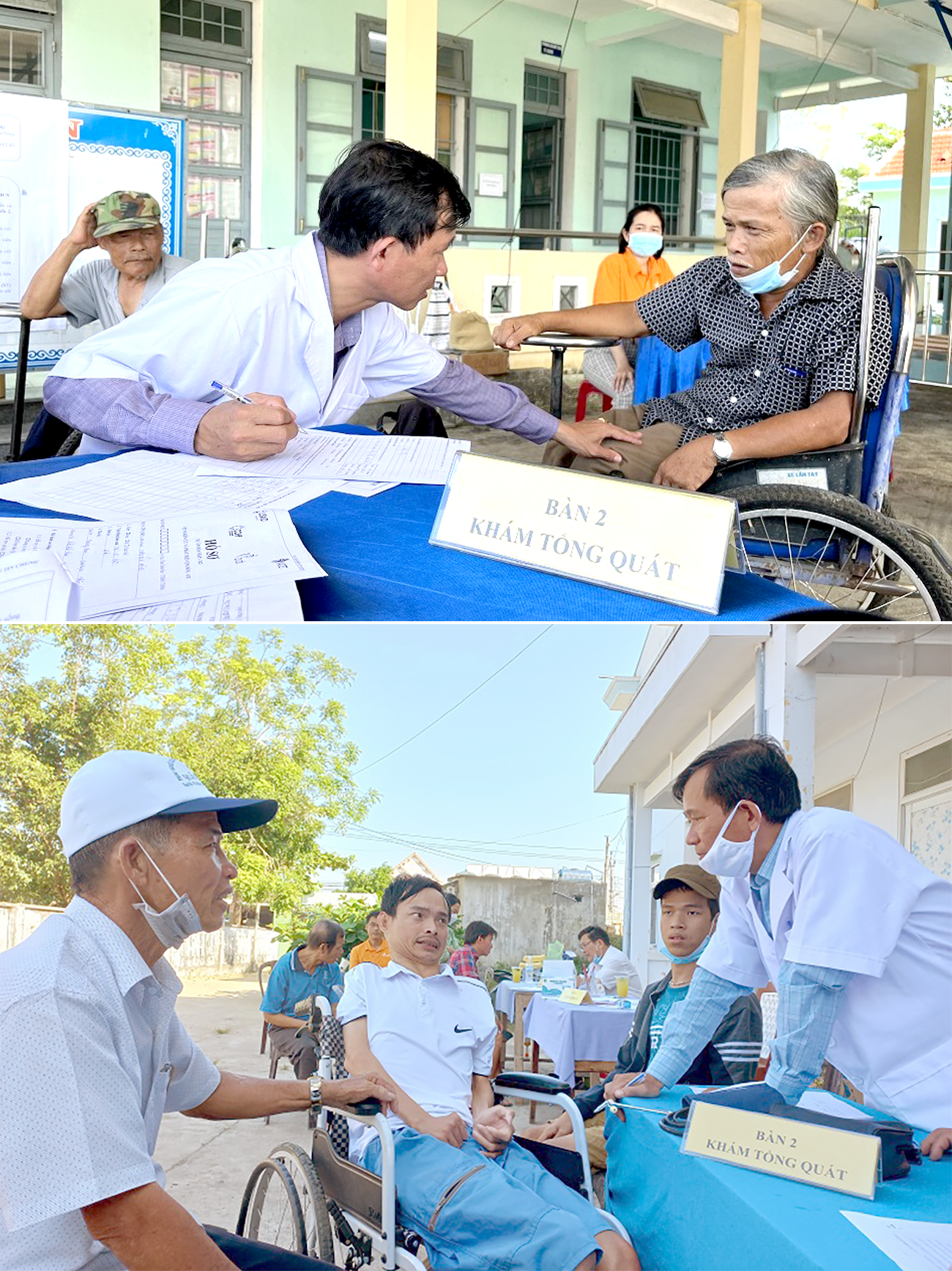 ACDC tổ chức khám sàng lọc tại 4 huyện của Quảng Nam hồi tháng 6 vừa qua. Ảnh: ACDC