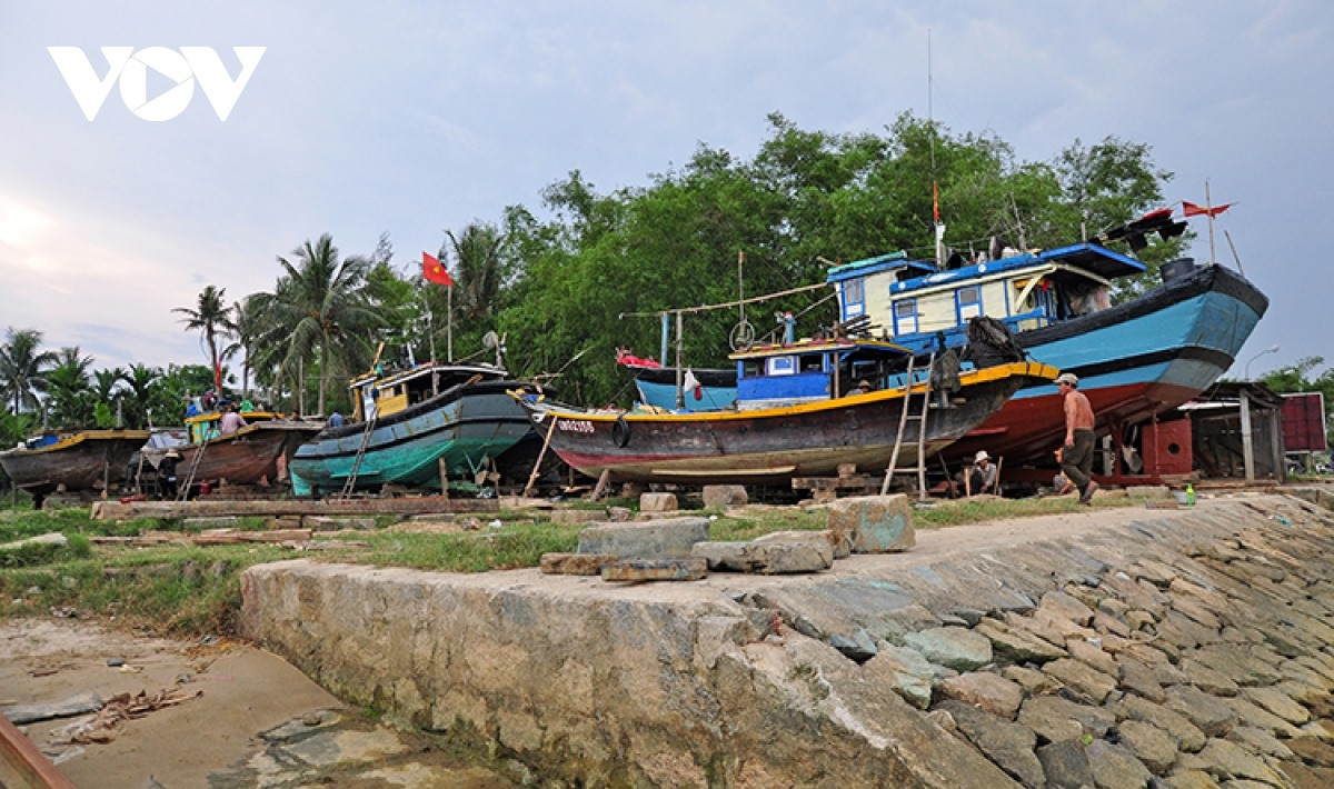 Boats after repair
