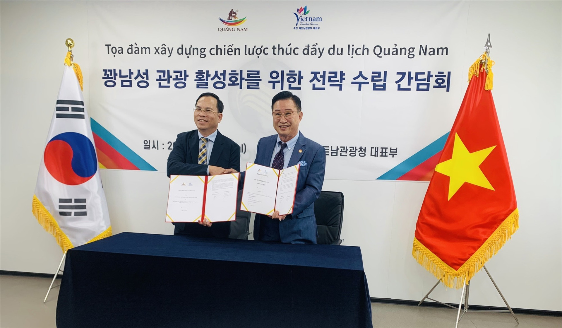Ký kết hợp tác chiến lược phát triển du lịch Quảng Nam tại Hàn Quốc