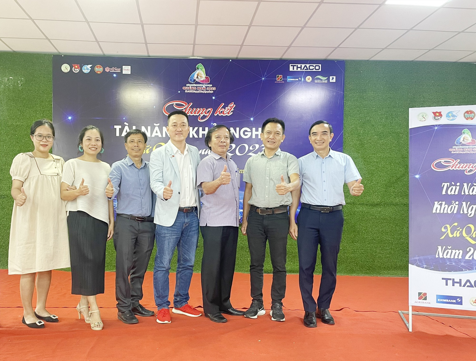 Champion tham gia Hội đồng đánh giá “Tài năng khởi nghiệp xứ Quảng”. Ảnh: CTV