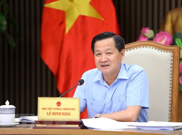 Phó Thủ tướng Lê Minh Khái. (Ảnh: An Đăng/TTXVN)