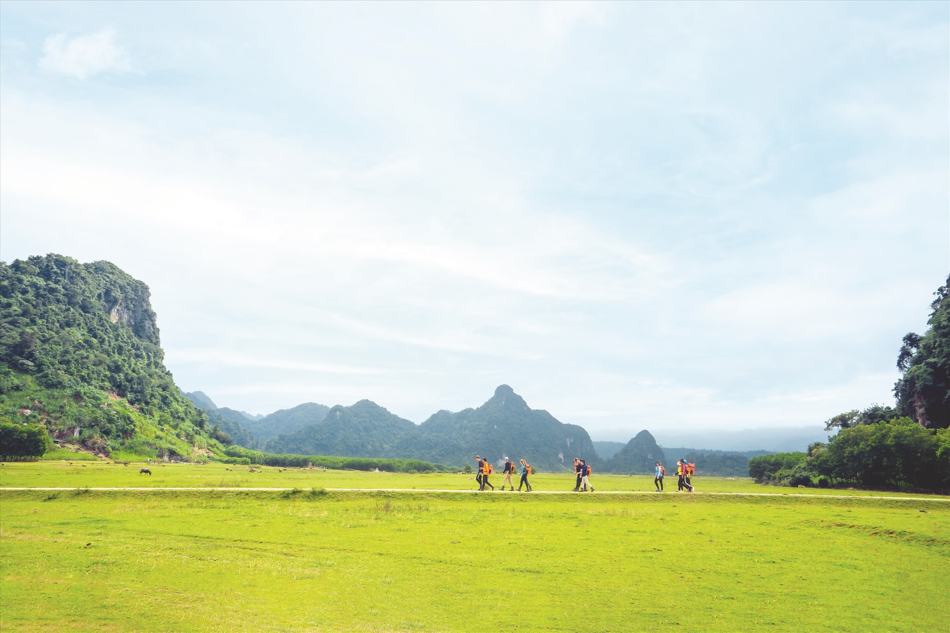 Phát triển du lịch mạo hiểm từ tài nguyên rừng của địa phương khiến du lịch Quảng Bình bứt phá trong thời gian gần đây. Ảnh: OXALIS ADVENTURE