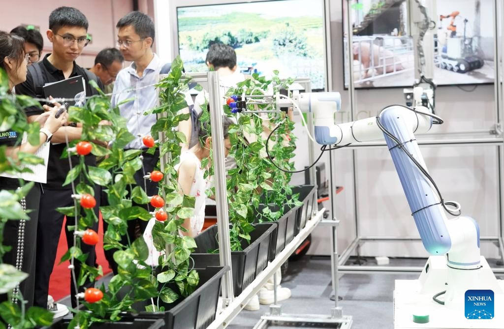 Robot hái rau và củ quả
