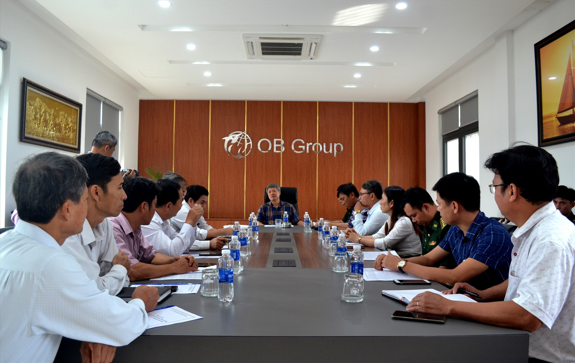 Phó Chủ tịch UBND tỉnh Hồ Quang Bửu yêu cầu các ngành chức năng, các địa phương đồng bộ vào cuộc để gỡ “thẻ vàng” thủy sản. Ảnh: Q.VIỆT