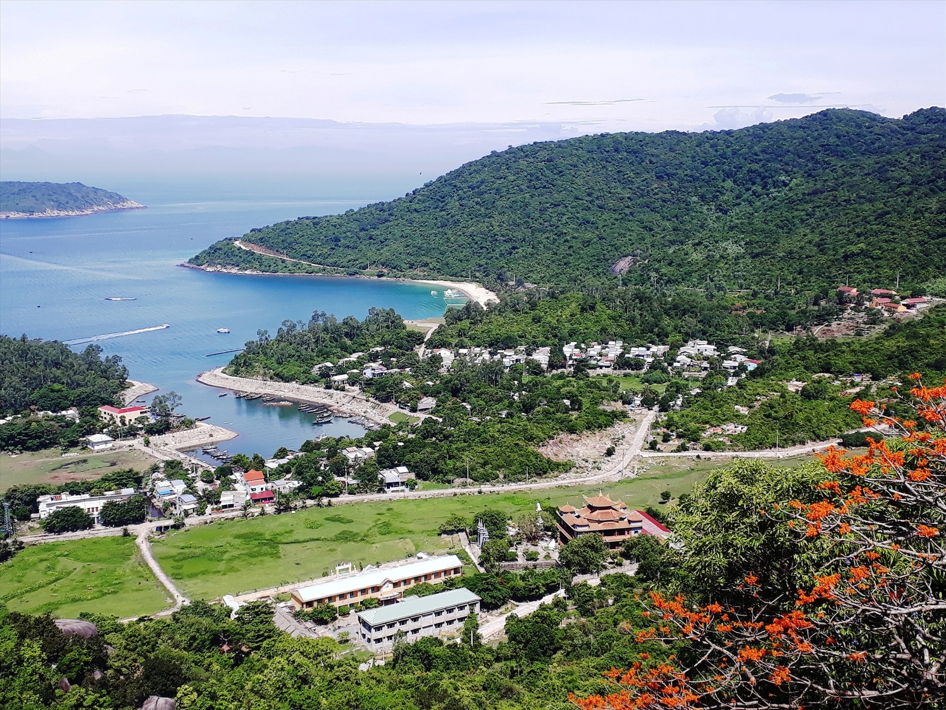 A beautiful beach in Central Vietnam