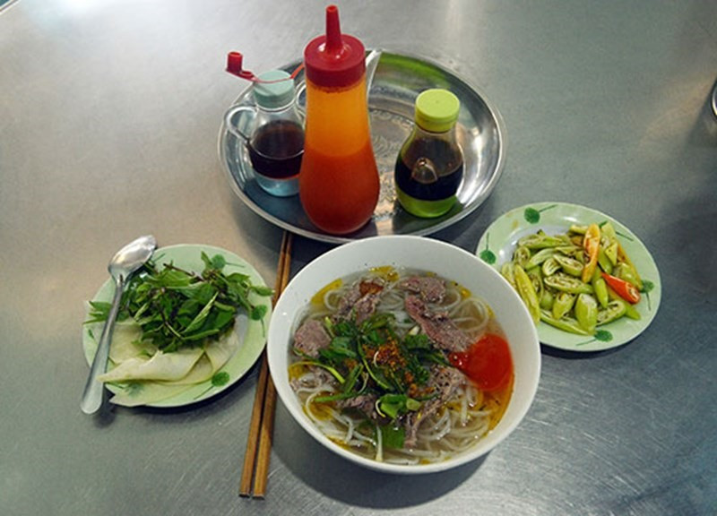It would be a culinary sin to leave Vietnam without indulging in a hearty bowl of pho, a noodle soup bursting with herbs and meat that is considered the national dish.