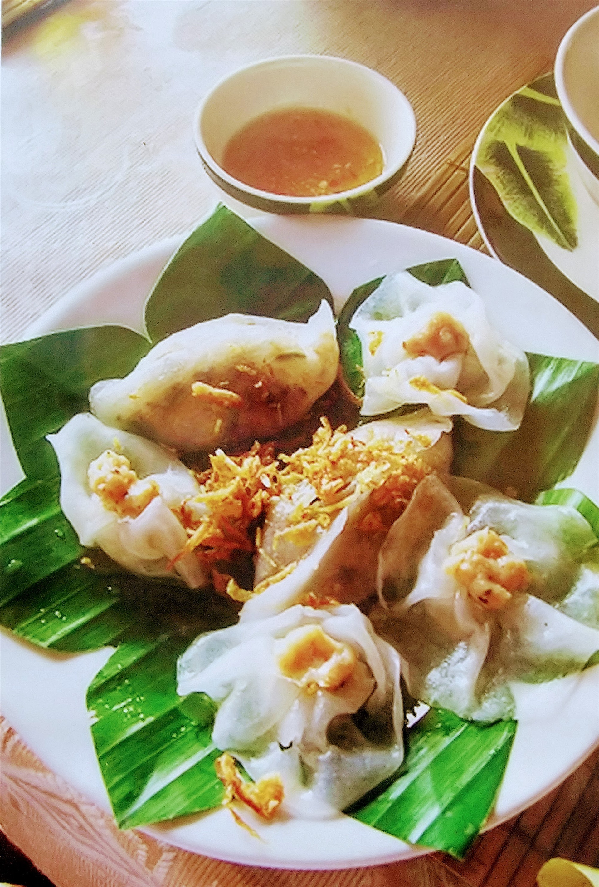 These translucent rice paper pouches of joy, filled with pork or shrimp, and lightly steamed to create a crimped edge, are a regional speciality. While sold in restaurants all over Hoi An, white rose dumplings (banh bao banh vac) – named because they look like roses – are sourced from one place: the White Rose Restaurant.