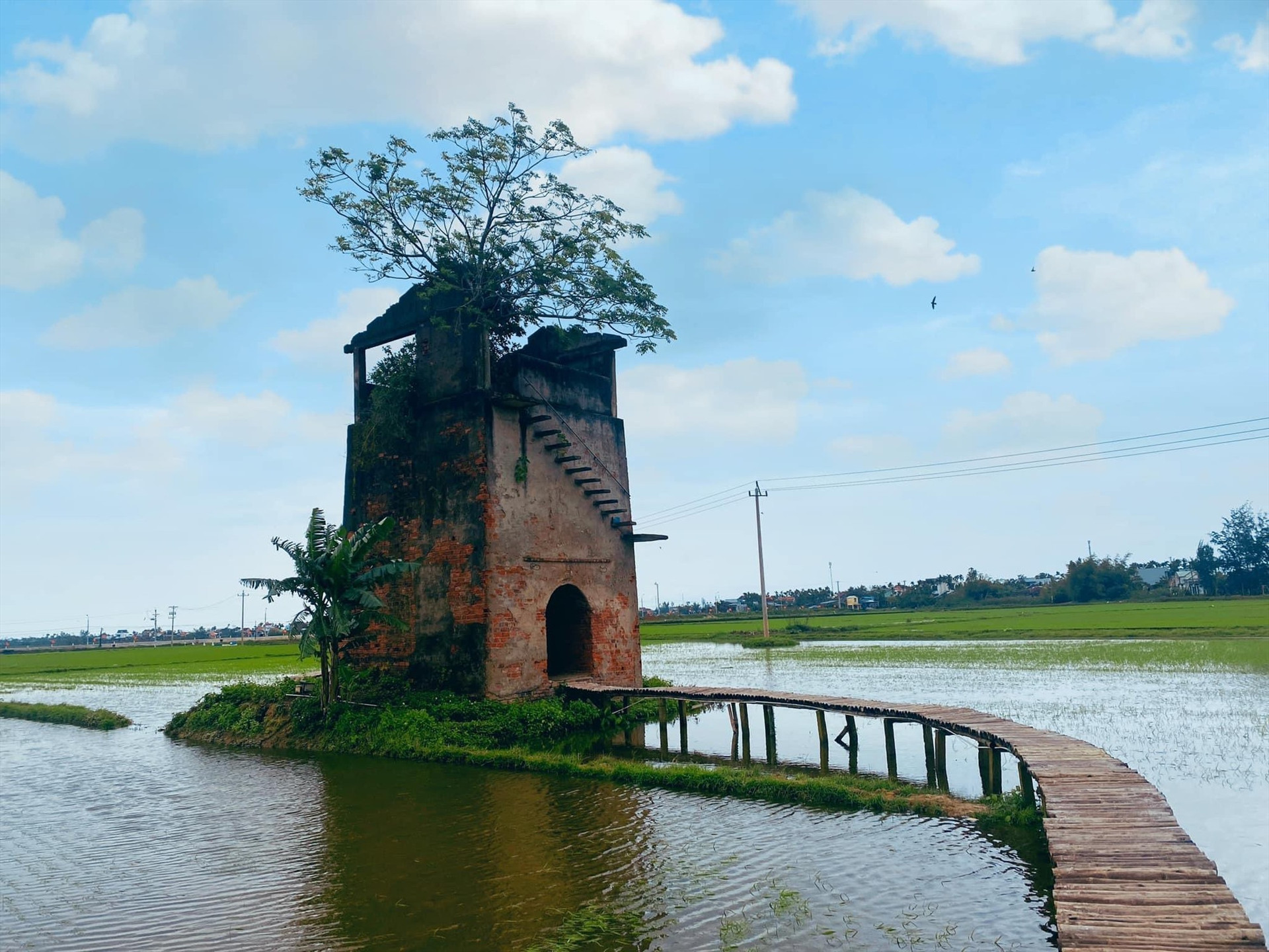 Lò gạch cũ ở Duy Xuyên, Quảng Nam. Ảnh: Tiểu Vũ