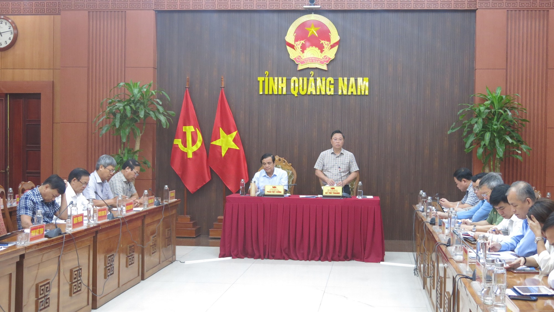 Chủ tịch UBND tỉnh Lê Trí Thanh yêu cầu các sở, ngành, địa phương nỗ lực tăng trưởng kinh tế
