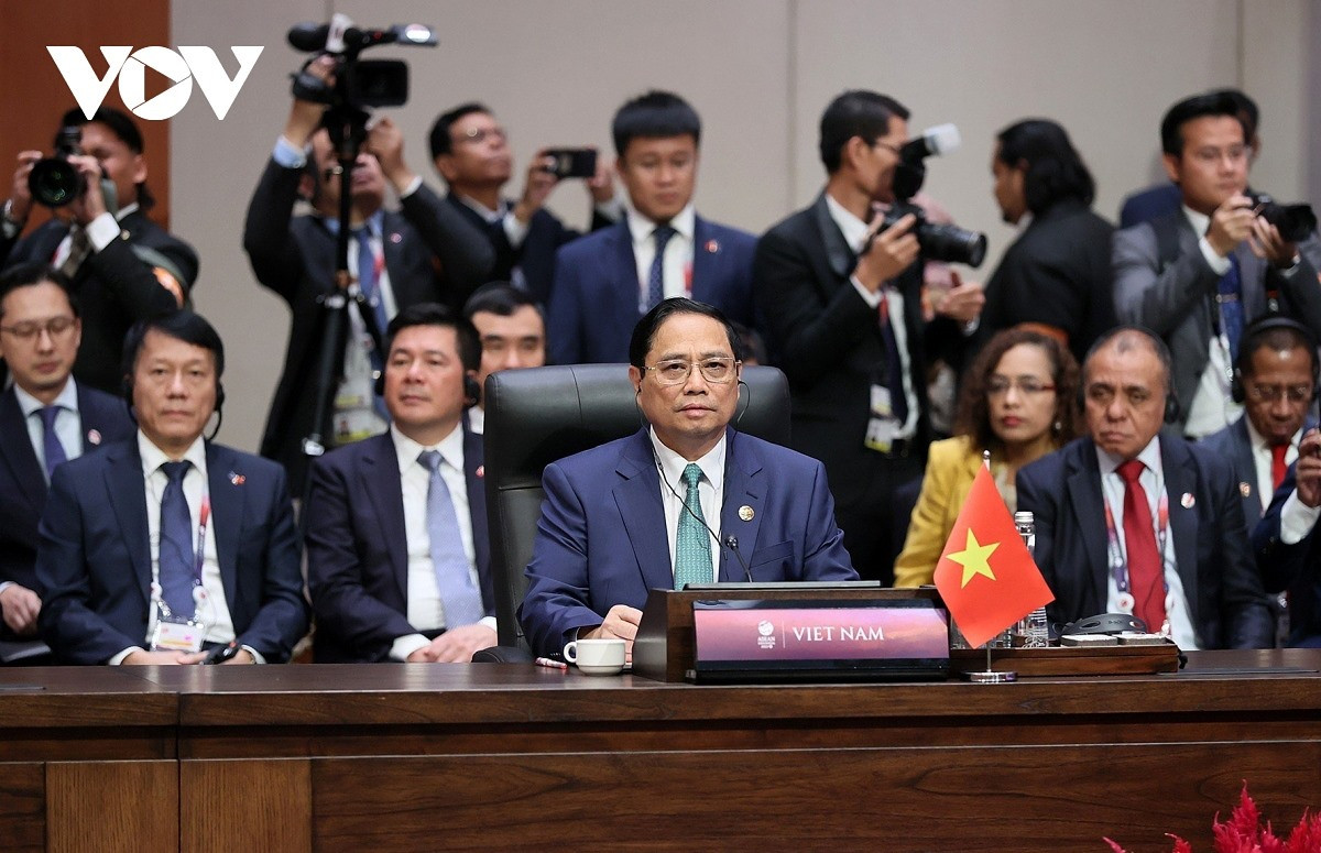 Vietnamese Prime Minister Pham Minh Chinh suggests increasing cooperation between ASEAN and its partners - Japan, Korea and China, during summits in Jakarta on September 6.