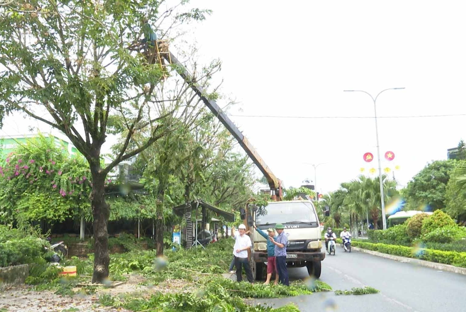 Thiên tai, bão lũ năm 2022 gây thiệt hại trên 794 tỷ đồng cho Tiên Phước. Ảnh.N.HƯNG