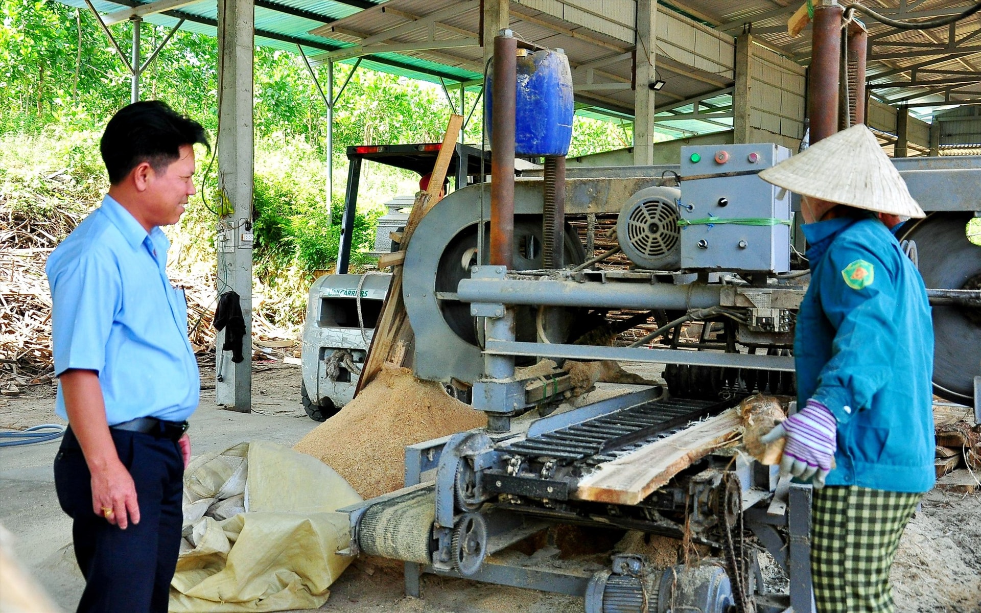 Nhờ nguồn vốn ưu đãi của Quỹ hỗ trợ phát triển HTX tỉnh, những năm qua nhiều đơn vị mạnh dạn mở rộng quy mô sản xuất - kinh doanh. Ảnh: N.P