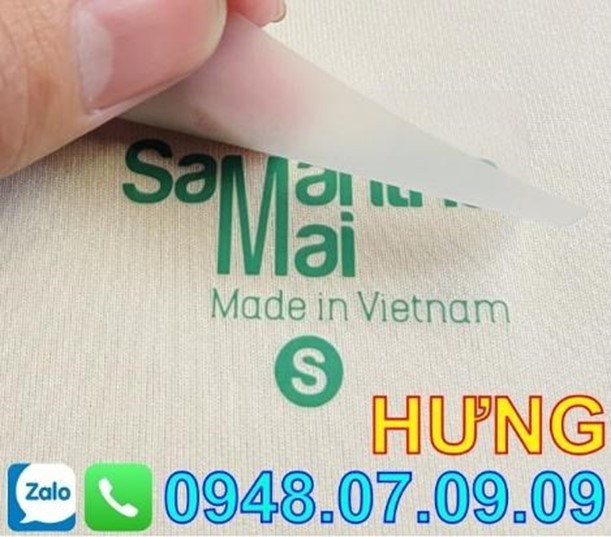 Hưng Thanh là nhà cung cấp nhãn ép chuyển nhiệt hàng đầu tại Việt Nam.