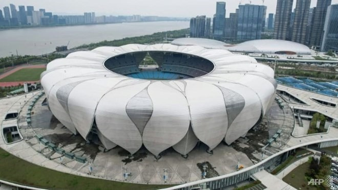Sân vận động chính Bông Sen lớn (Ảnh: AFP)
