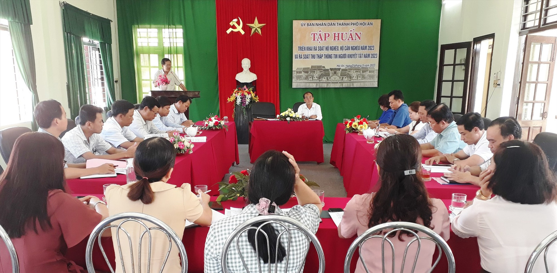 Phó Chủ tịch UBND TP.Hội An Nguyễn Văn Lanh quán triệt nhiệm vụ điều tra, rà soát hộ nghèo, hộ cận nghèo trên địa bàn thành phố.