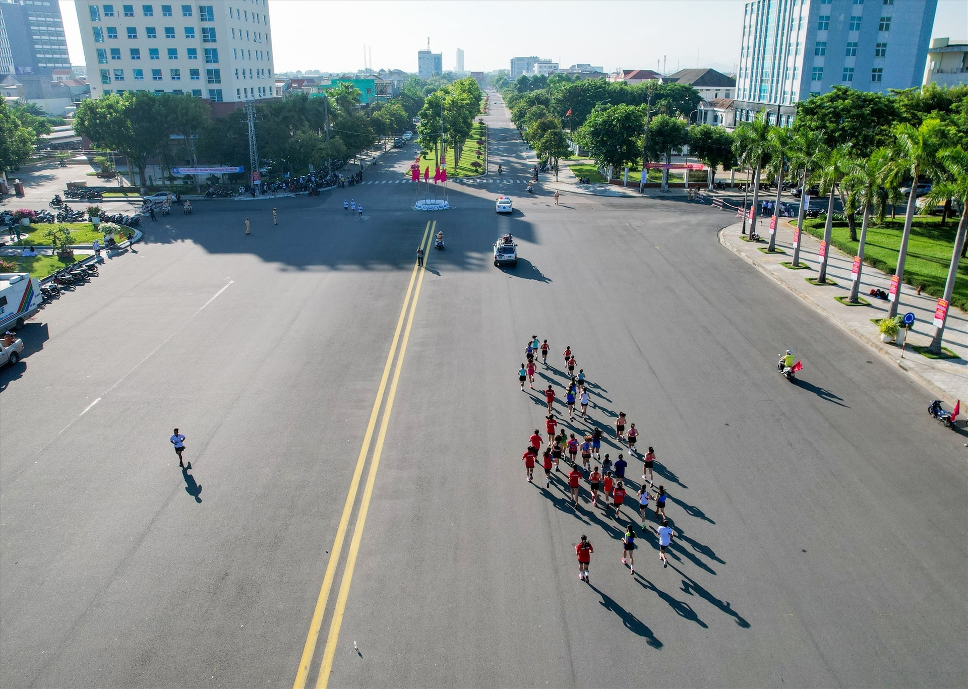 The race started at the 24/3 Spare in Tam Ky city.