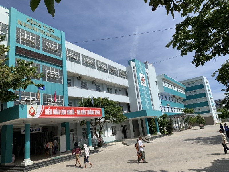 Bệnh viện Đa khoa Khu vực Quảng Nam. Ảnh: S.T