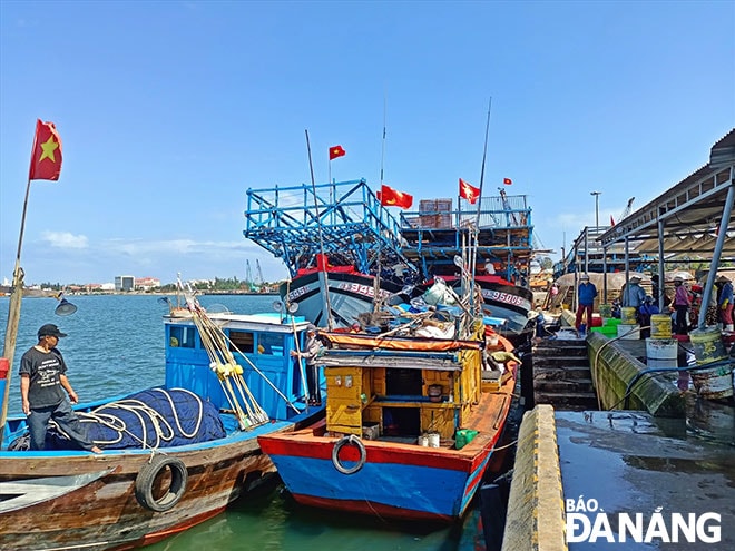Miếu Bà Hỏa tạo sự an tâm cho ngư dân Tam Quang mỗi khi ra khơi xa đánh bắt hải sản. Ảnh: A.T
