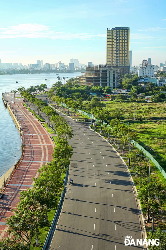 Màu lá xanh non tơ gây thương nhớ trên tuyến đường Như Nguyệt. Ảnh: T.Y