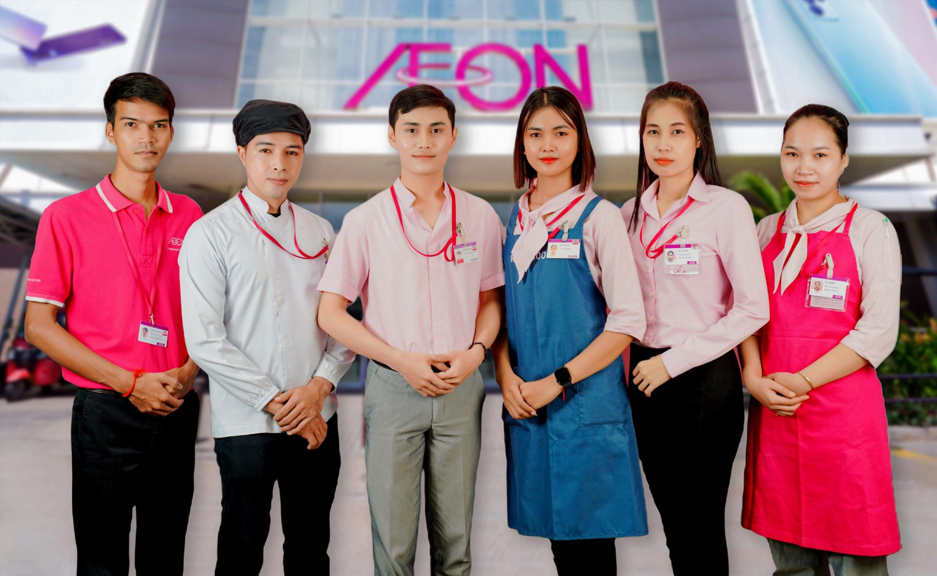 Sinh viên nhà trường có cơ hội thực tập, trải nghiệm thực tế tại Công ty AEON Việt Nam. Ảnh QUẾ LÂM