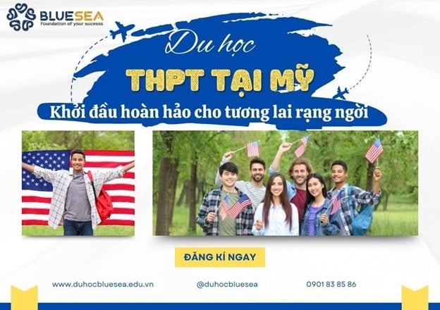 Bluesea lựa chọn uy tín cho hành trình du học cấp 3 tại Mỹ.