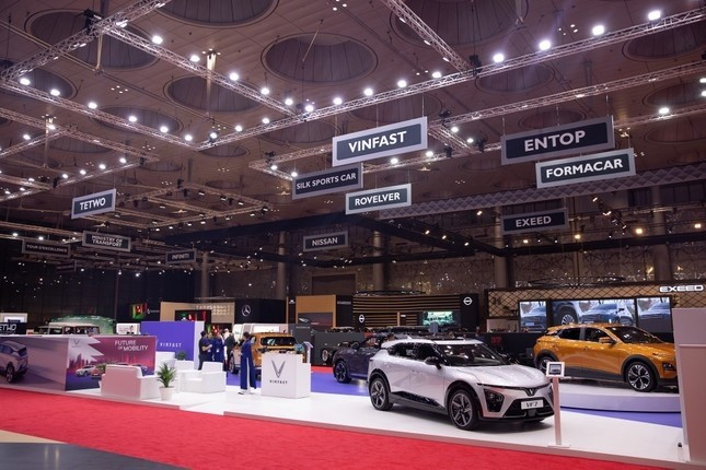 VinFast introduces EV models at the Geneva International Motor Show Qatar (GIMS) 2023 in Qatar