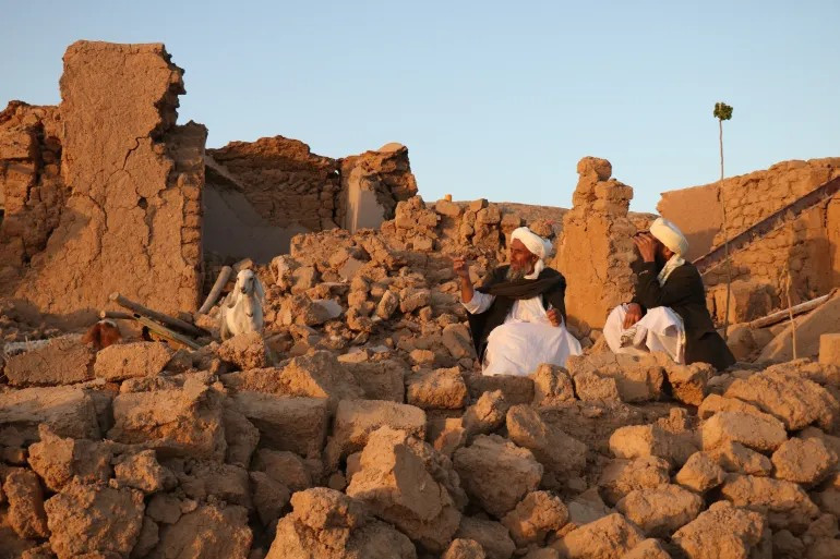 Động đất gây thiệt hại nặng nề tại miền Tây Afghanistan. Ảnh: AFP