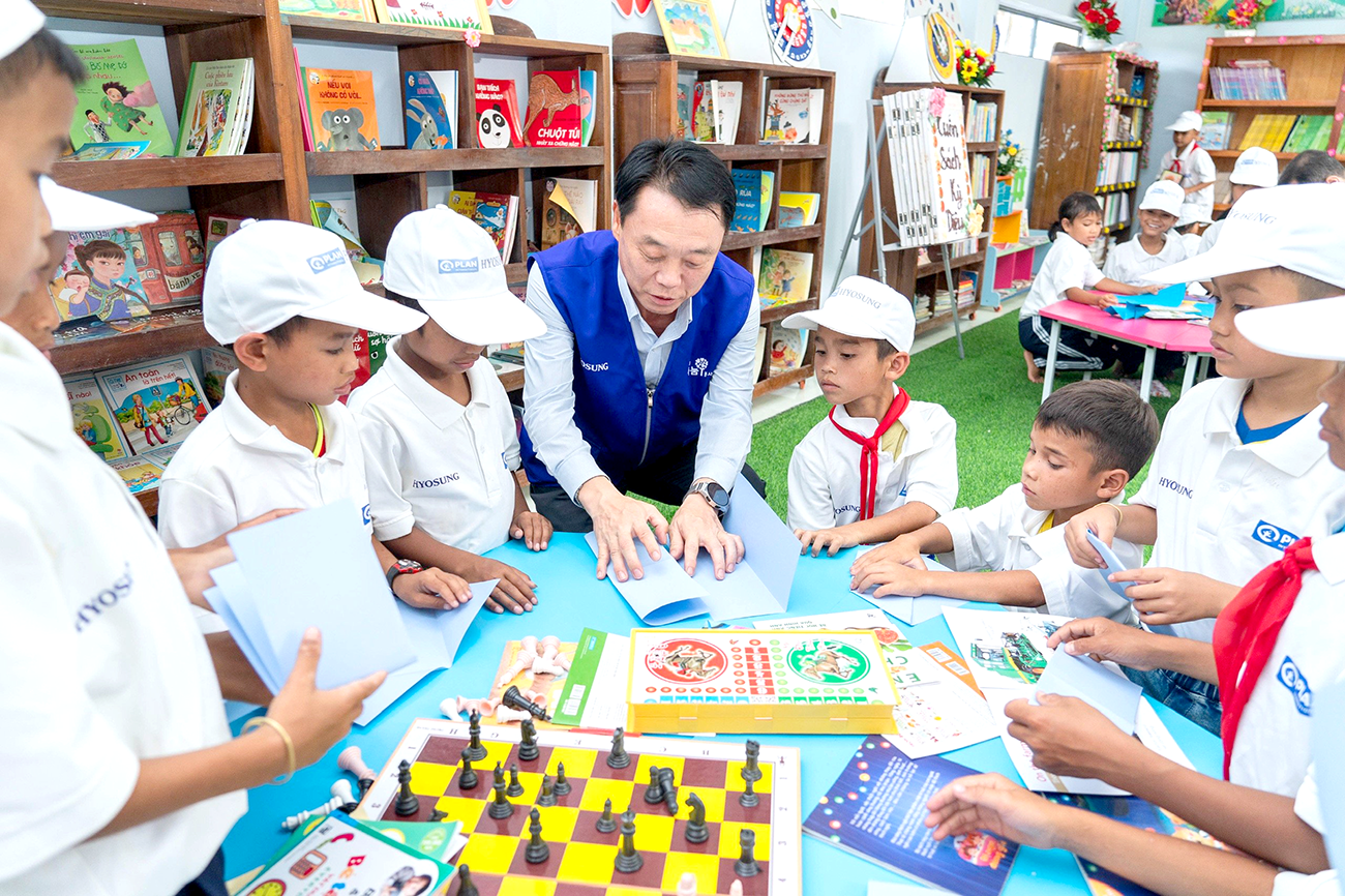Công ty TNHH Hyosung Quảng Nam hướng đến nhiều hoạt động cộng đồng.