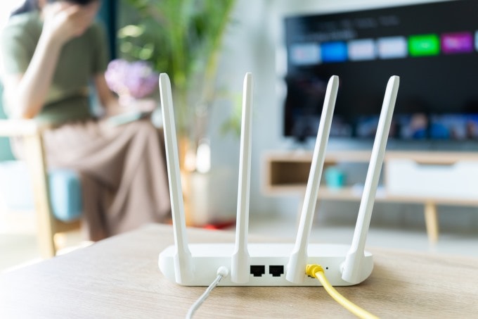 Một mẫu router Wi-Fi. Ảnh: SunnyVMD