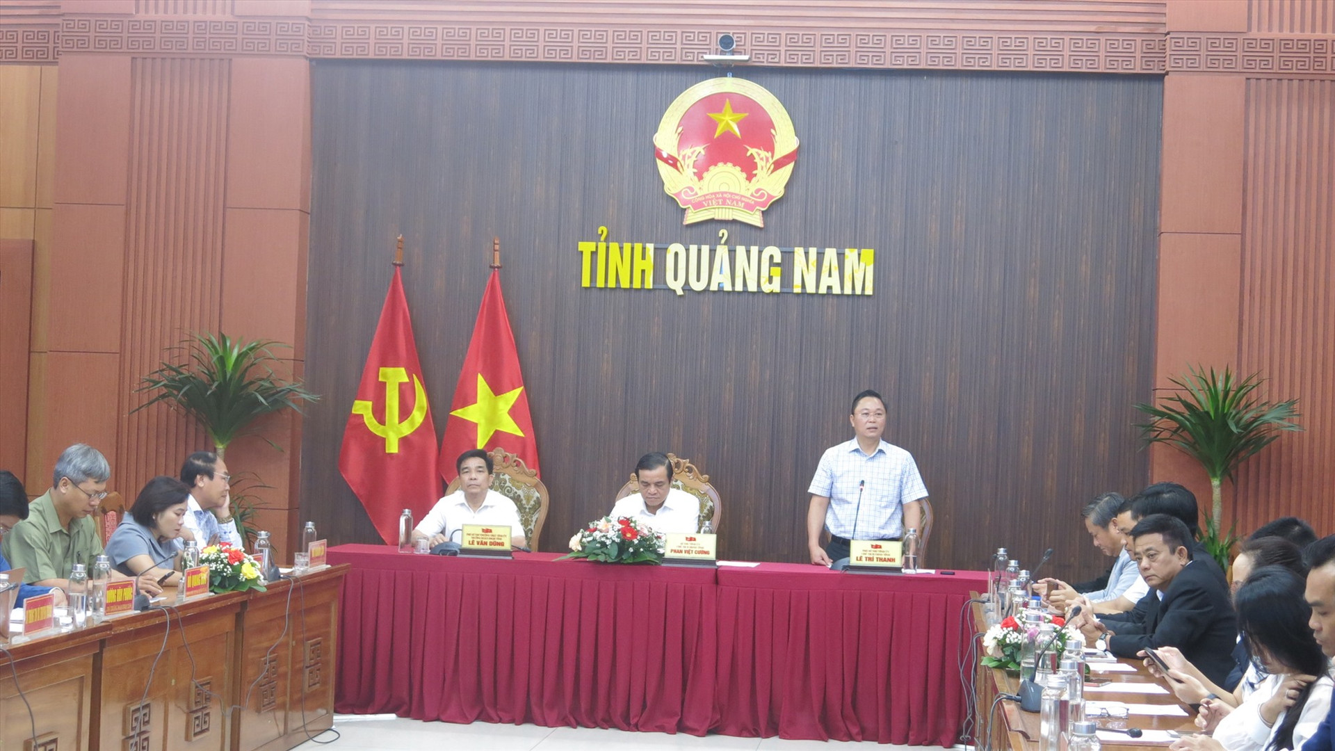 Chủ tịch UBND tỉnh Lê Trí Thanh cho hay chính quyền sẽ thể hiện vai trò kiến tạo, hành động vì sự lớn mạnh của cộng đồng doanh nghiệp, doanh nhân.