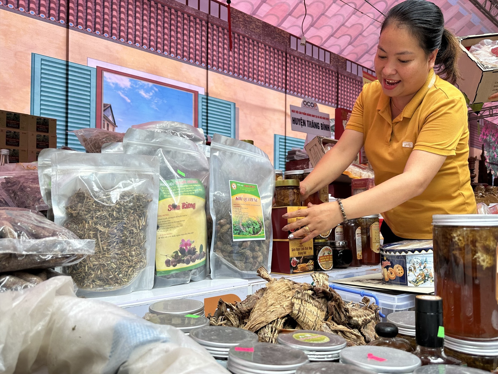 Quang Nam OCOP products at the festival