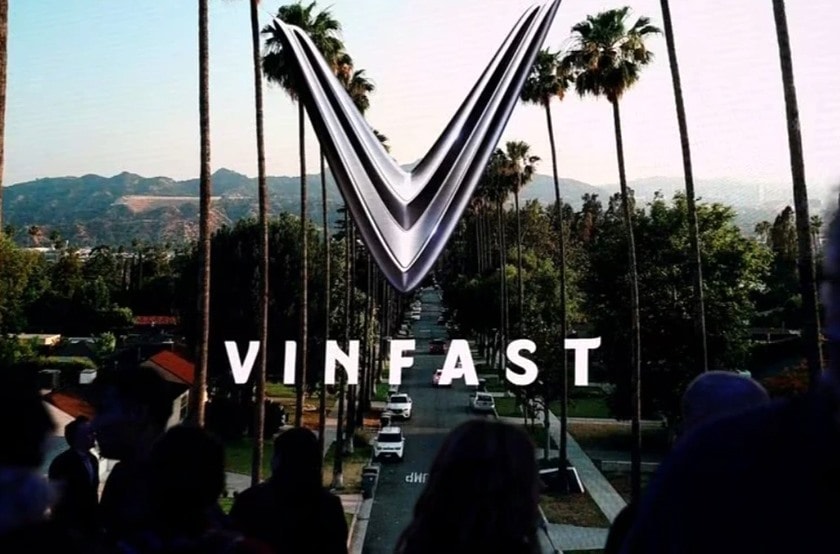 At a VinFast motor demonstration in Los Angeles, USA. (Photo: VinFast)