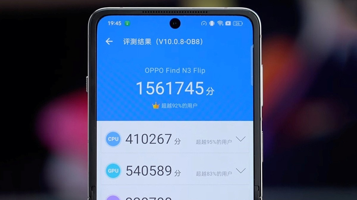 OPPO Find N3 Flip trang bị Dimensity 9200