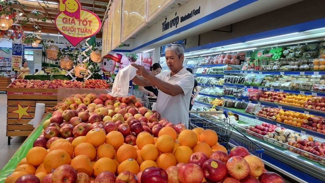 A supermarket in Vietnam