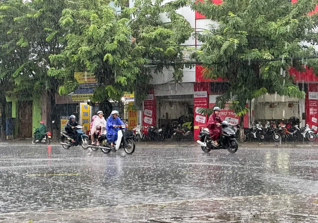 Ảnh hướng không khí lạnh, Quảng Nam có mưa lớn từ ngày 13-17/11. Ảnh: A.B