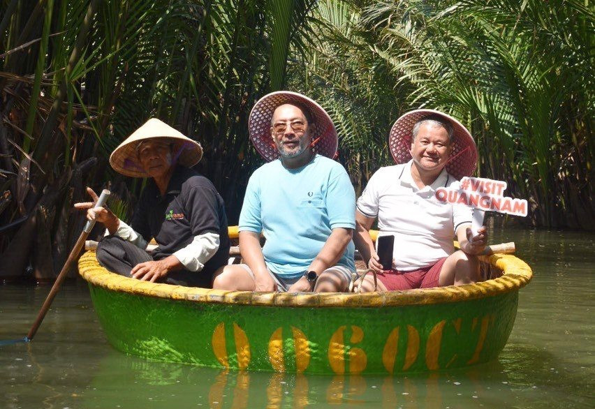 Foreign visitors to Quang Nam