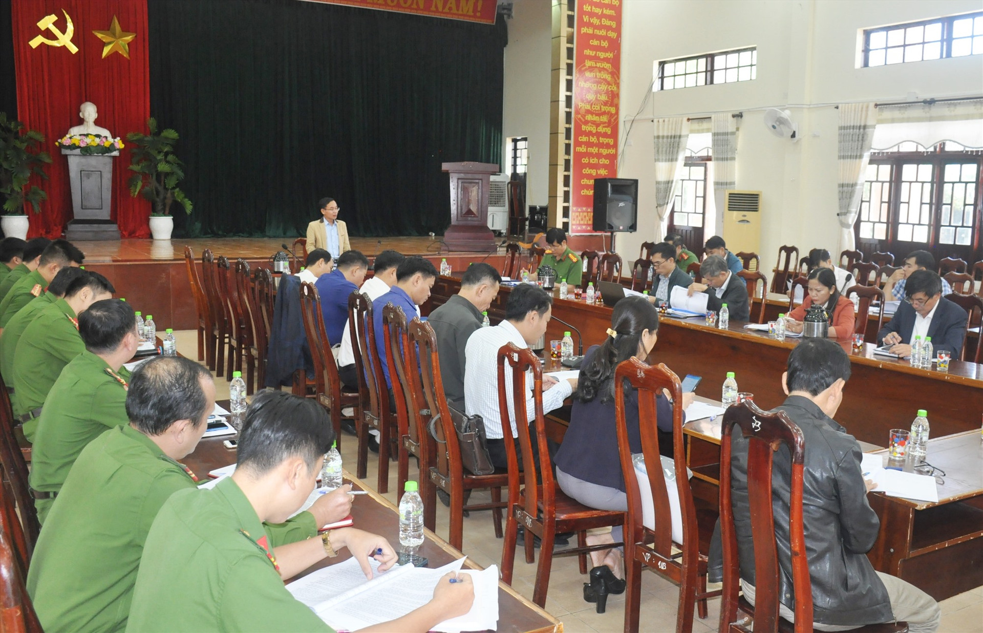 Tổ công tác Đề án 06 huyện Phú Ninh giao ban định kỳ tháng 11/2023 vào sáng nay 21/11. N.Đ